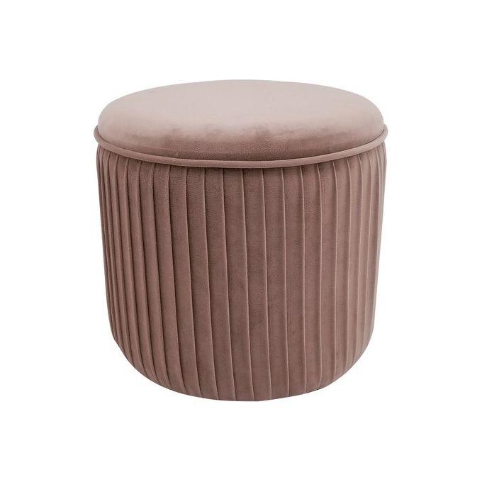 Pouf Rotondo Con Coperchio