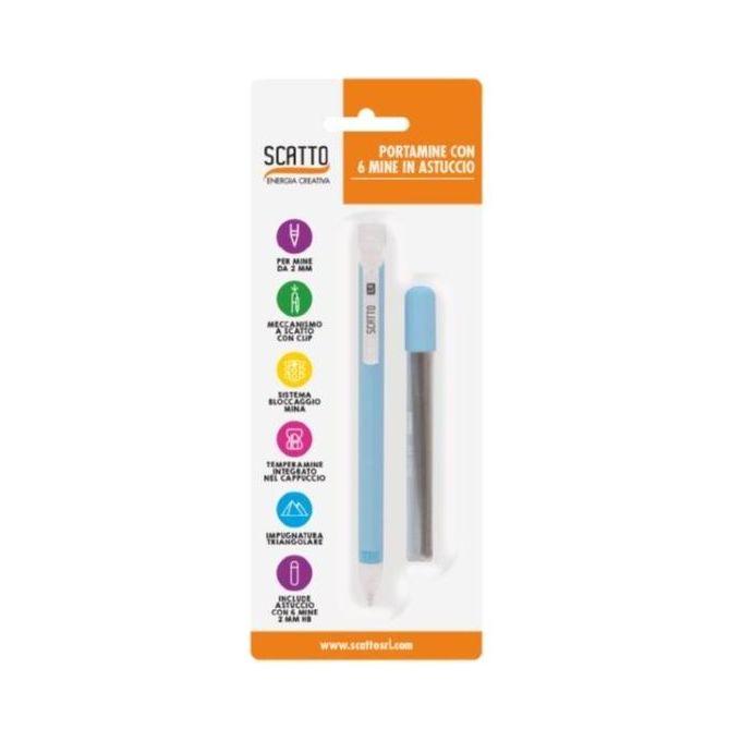 Scatto Portamine 2mm+6 Mine