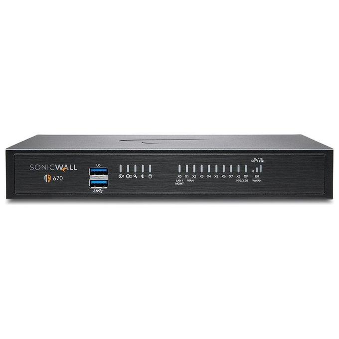 SonicWall TZ670 Firewall Hardware