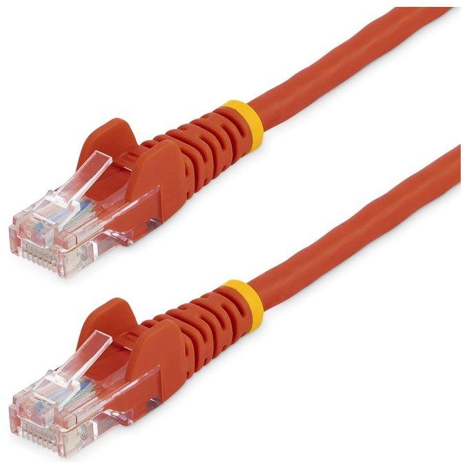 Startech 0.5m Rosso Cat5e