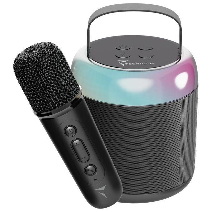 Techmade Speaker Karaoke Nero