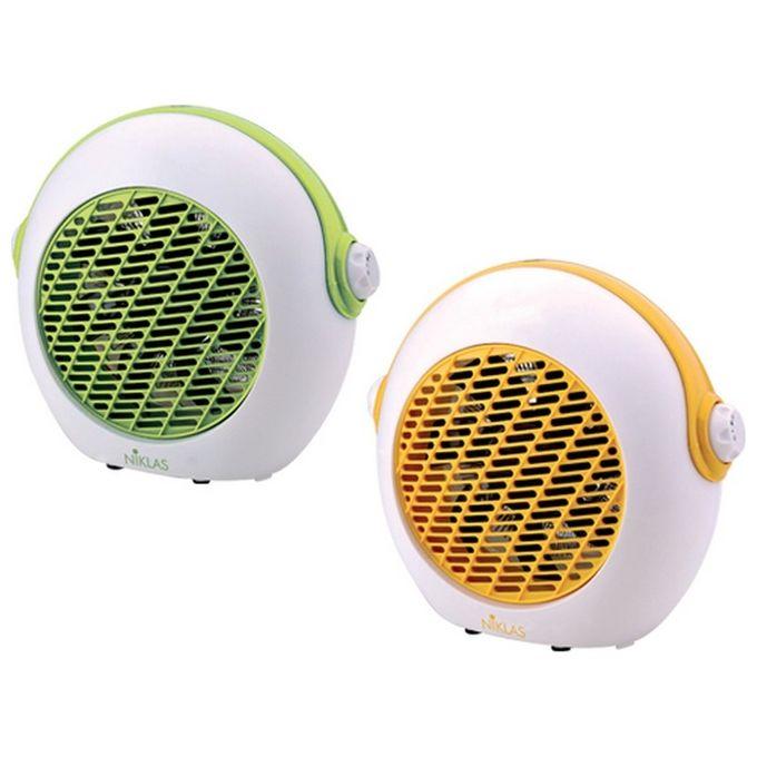 Termoventilatore Niklas Deejay White-Yellow