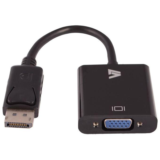 V7 Displayport-vga Adapter-blk M/f