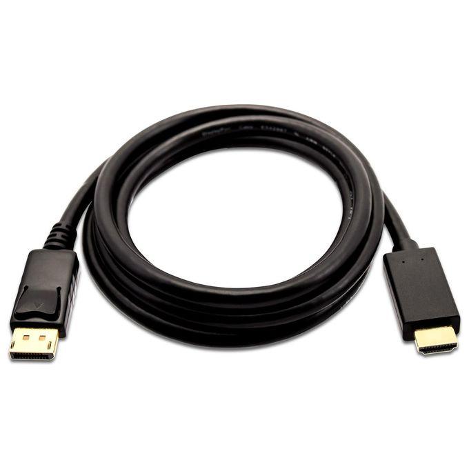 V7 V7DP2HD-02M-BLK-1E Cavo Displayport