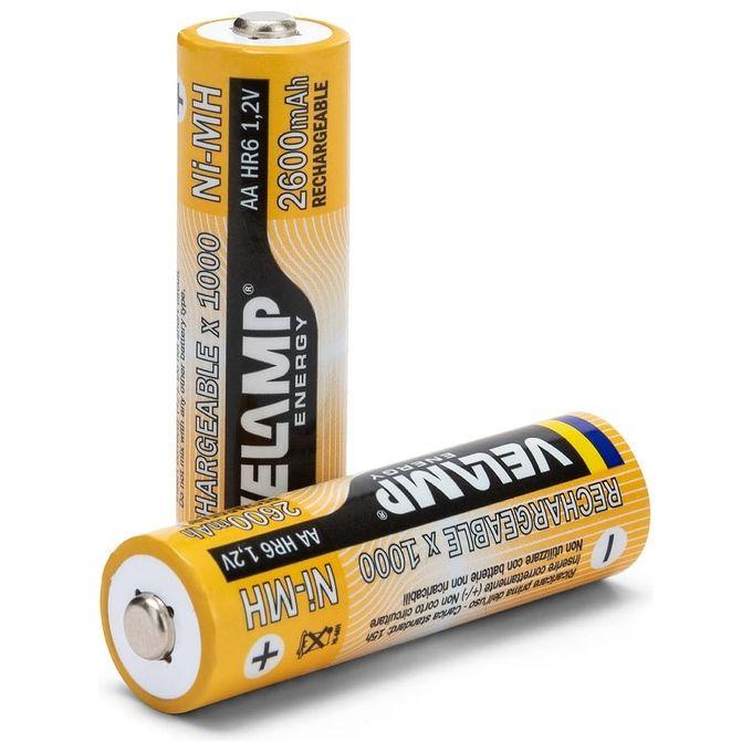 Velamp HR6/2BP Batterie Ricaricabili