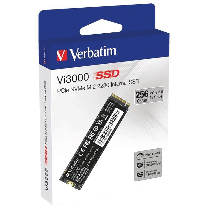 Verbatim Vi3000 Ssd 256Gb