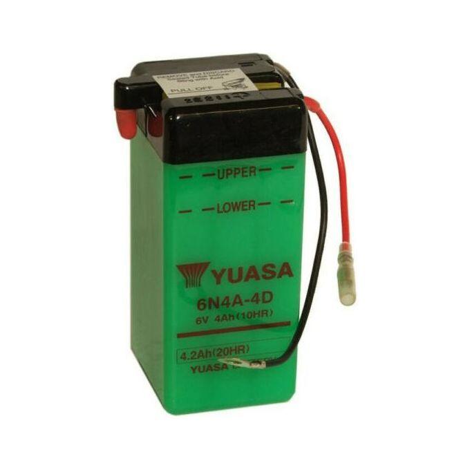 Yuasa 6N4A-4D Batteria Moto