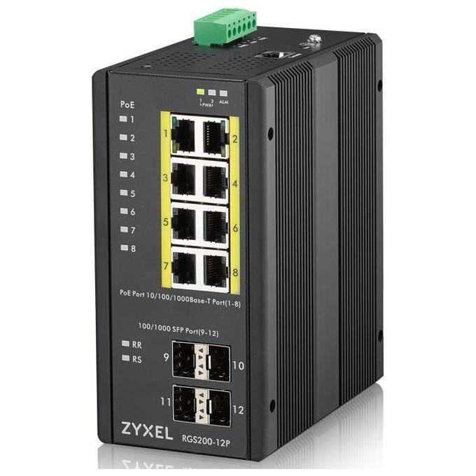 Zyxel RGS200-12P Switch 12