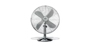 DCG Electronic VE1616SS Metal Ventilatore da Tavolo 40cm